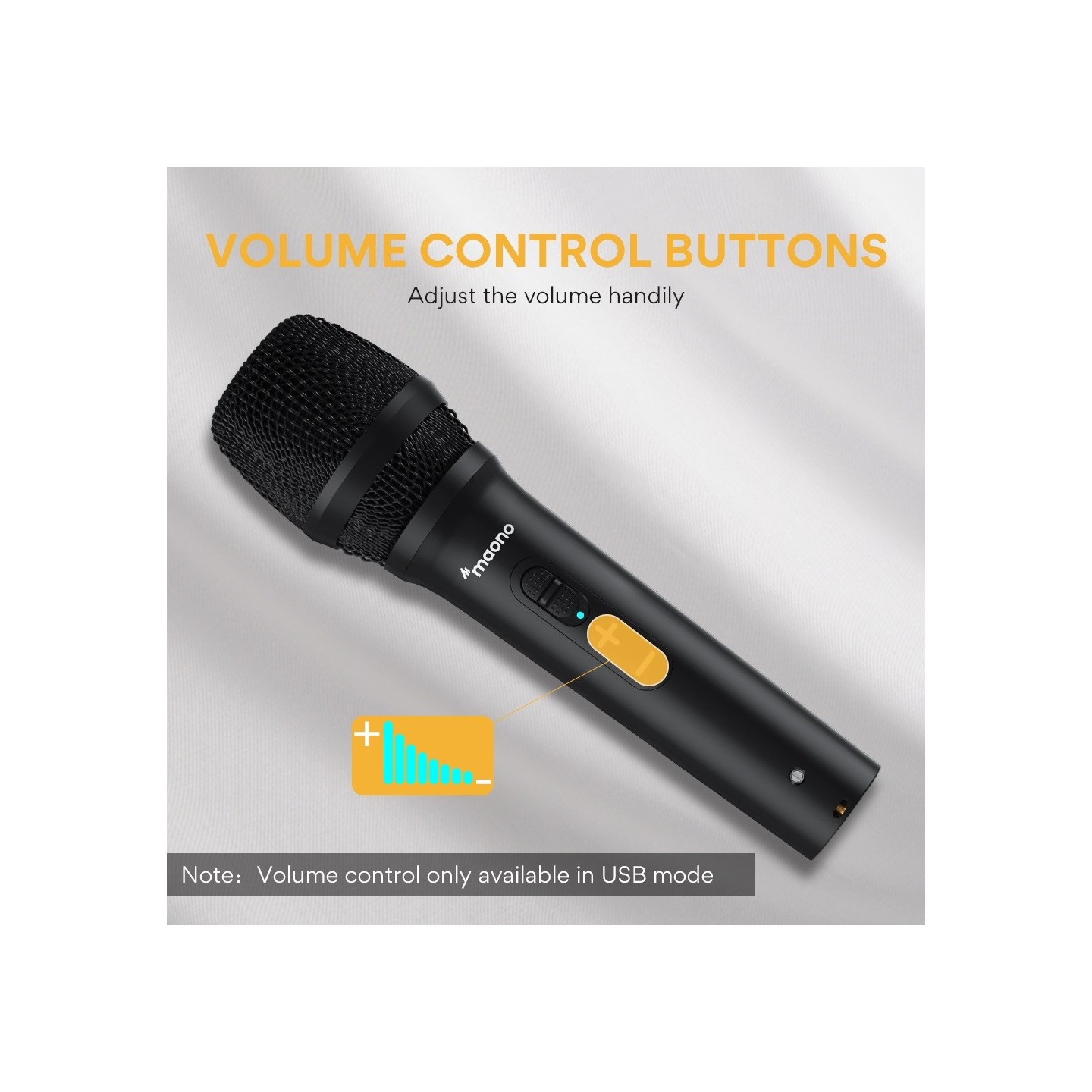 Maono AU-HD300T Dynamic Desktop USB/XLR Microphone (Boxed) — Buy in Cyprus with Fast Delivery