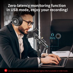 Buy Maono Microphone - HD300T - Dynamic Desktop USB XLR Microphone in Cyprus, Nicosia, Limassol, Larnaka, Pafos