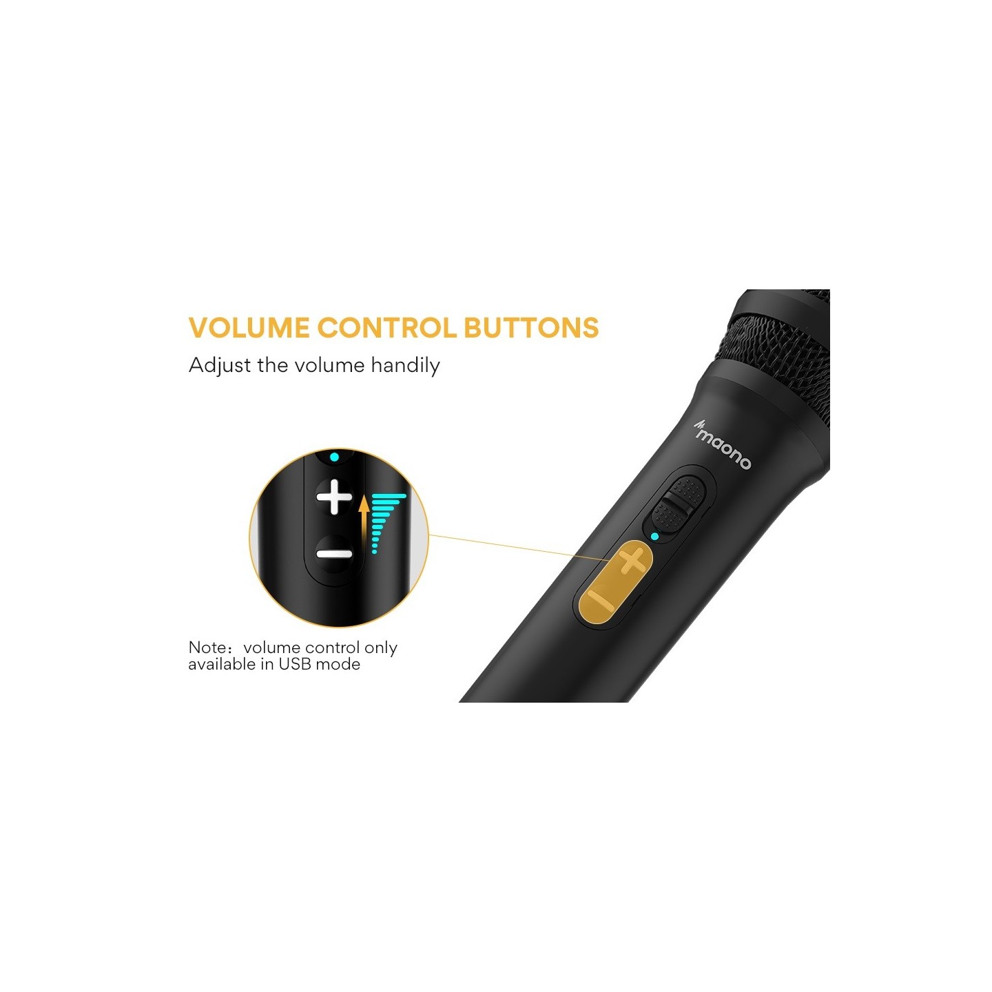 Maono AU-HD300T Dynamic Desktop USB/XLR Microphone (Boxed) — Buy in Cyprus with Fast Delivery