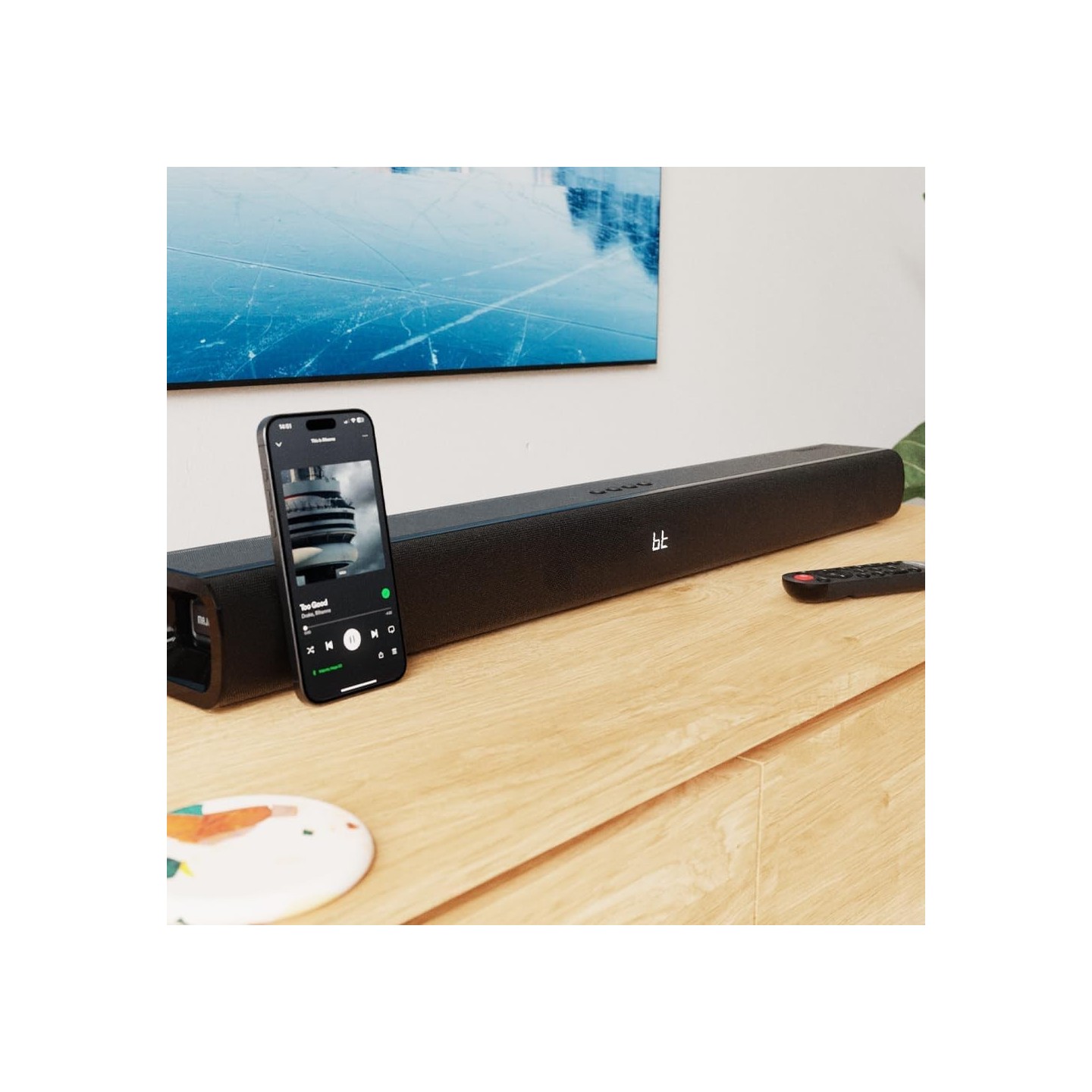 Majority Soundbar - NAGA 80 - 140W 2.1 3D Sound Built-in Sub — Buy in Cyprus with Fast Delivery
