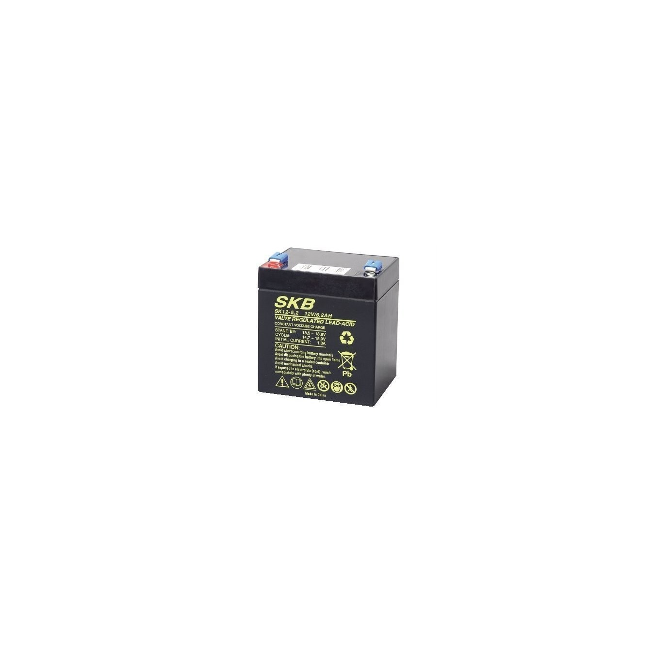 SKB SK12-52 Lead Acid Battery – 12V 5.2Ah | Armenius Store