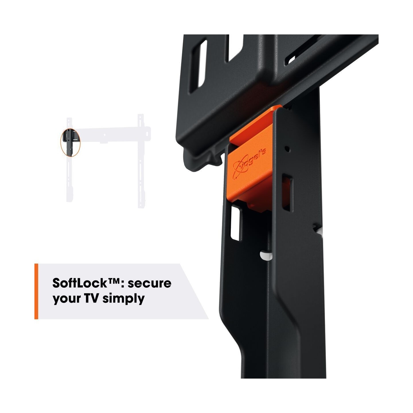 Vogels TV Wall Mount - TVM1203 - Fixed 19-50'' Black — Buy in Cyprus with Fast Delivery