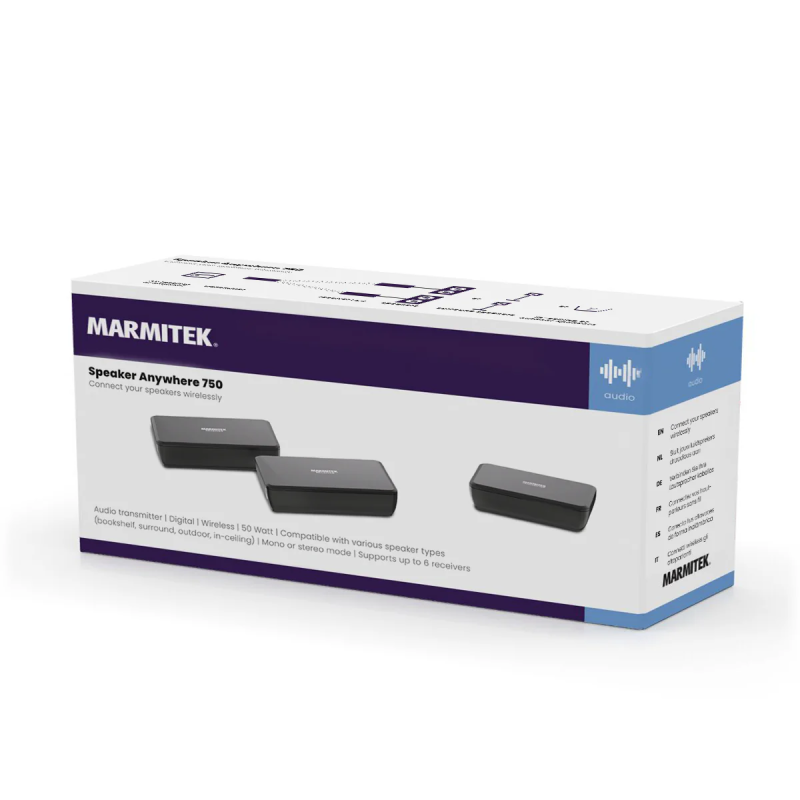 Buy Marmitek Wireless Speaker Connection Speaker - Anywhere 750 - Wireless in Cyprus, Nicosia, Limassol, Larnaka, Pafos
