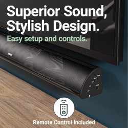 Buy Majority Soundbar - SNOWDON II - 2.1 Soundbar with Built In Subwoofer 120W B... in Cyprus, Nicosia, Limassol, Larnaka, Pafos