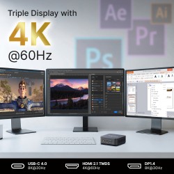 Buy MINIX Mini PC Ryzen5 6600H 16GB DDR5, 512GB SSD, 2.5GbE, HDMI DP USB-C, Win1... in Cyprus, Nicosia, Limassol, Larnaka, Pafos