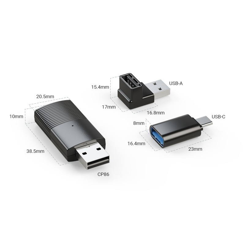 Buy MINIX Car Wired to Wireless CarPlay USB Dongle - CP86 - Wired to Wireless Ca... in Cyprus, Nicosia, Limassol, Larnaka, Pafos