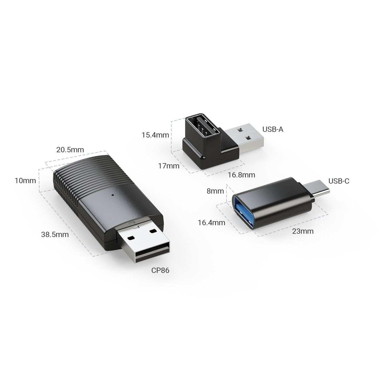 MINIX Car Wired to Wireless CarPlay USB Dongle - CP86 - Wired to Wireless CarPlay USB Dongle