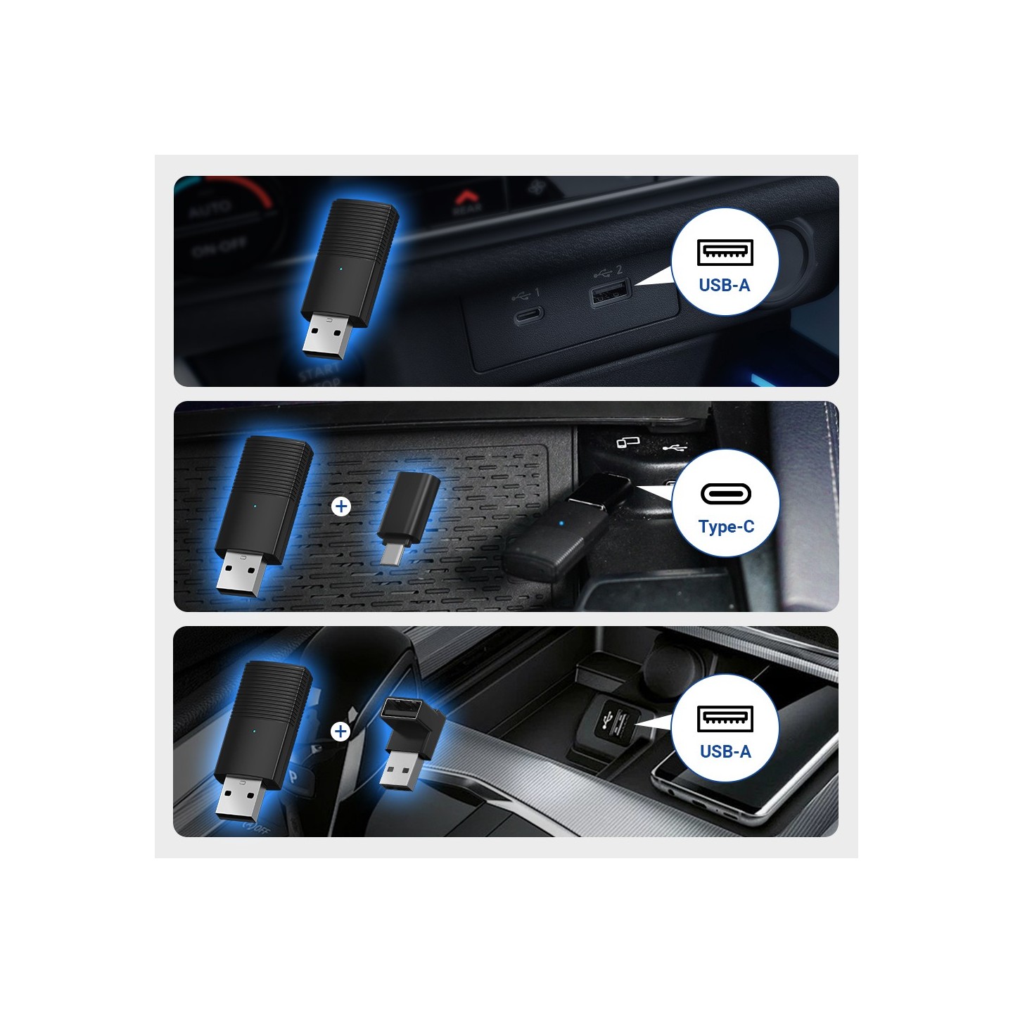 MINIX Car Wired to Wireless CarPlay USB Dongle - CP86 - Wired to Wireless CarPlay USB Dongle