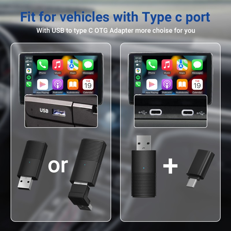 Buy MINIX Car Wired to Wireless CarPlay USB Dongle - CP86 - Wired to Wireless Ca... in Cyprus, Nicosia, Limassol, Larnaka, Pafos
