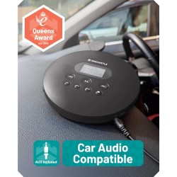 Buy Majority Oakcastle CD Player - CD100 - Portable & USB-C Rechargeable CD Play... in Cyprus, Nicosia, Limassol, Larnaka, Pafos
