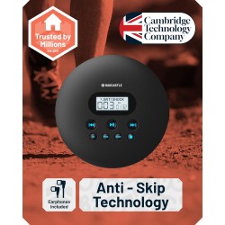 Buy Majority Oakcastle CD Player - CD100 - Portable & USB-C Rechargeable CD Play... in Cyprus, Nicosia, Limassol, Larnaka, Pafos