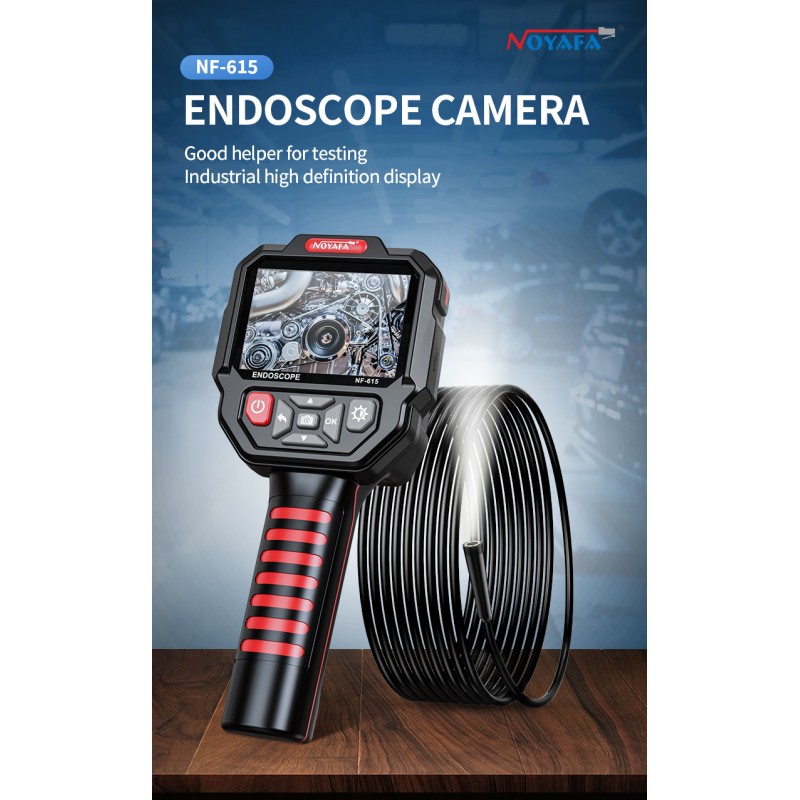 Buy Noyafa Endoscope Camera - NF-615 - 3.5-inch IPS Screen, 1080P Resolution, IP... in Cyprus, Nicosia, Limassol, Larnaka, Pafos