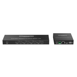 Buy Lenkeng KVM HDMI Extender Switch 4-1 over Ethernet 4K60Hz - LKV441EX - KVM H... in Cyprus, Nicosia, Limassol, Larnaka, Pafos