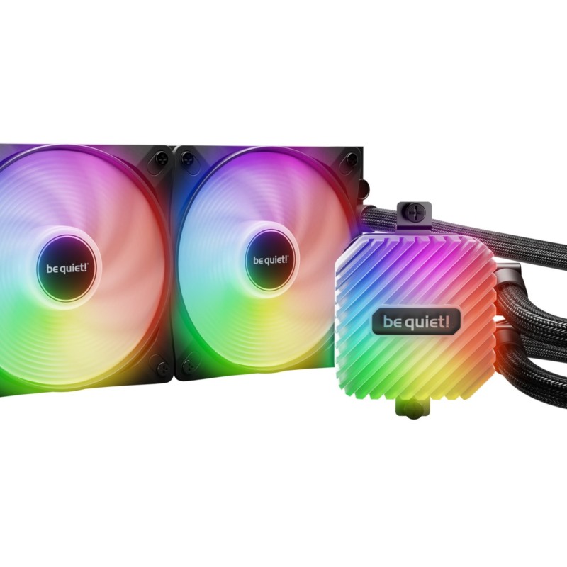 Buy be quiet! Light Loop 240mm AIO Liquid CPU Cooler - BW020 - Black, ARGB, 2x12... in Cyprus, Nicosia, Limassol, Larnaka, Pafos