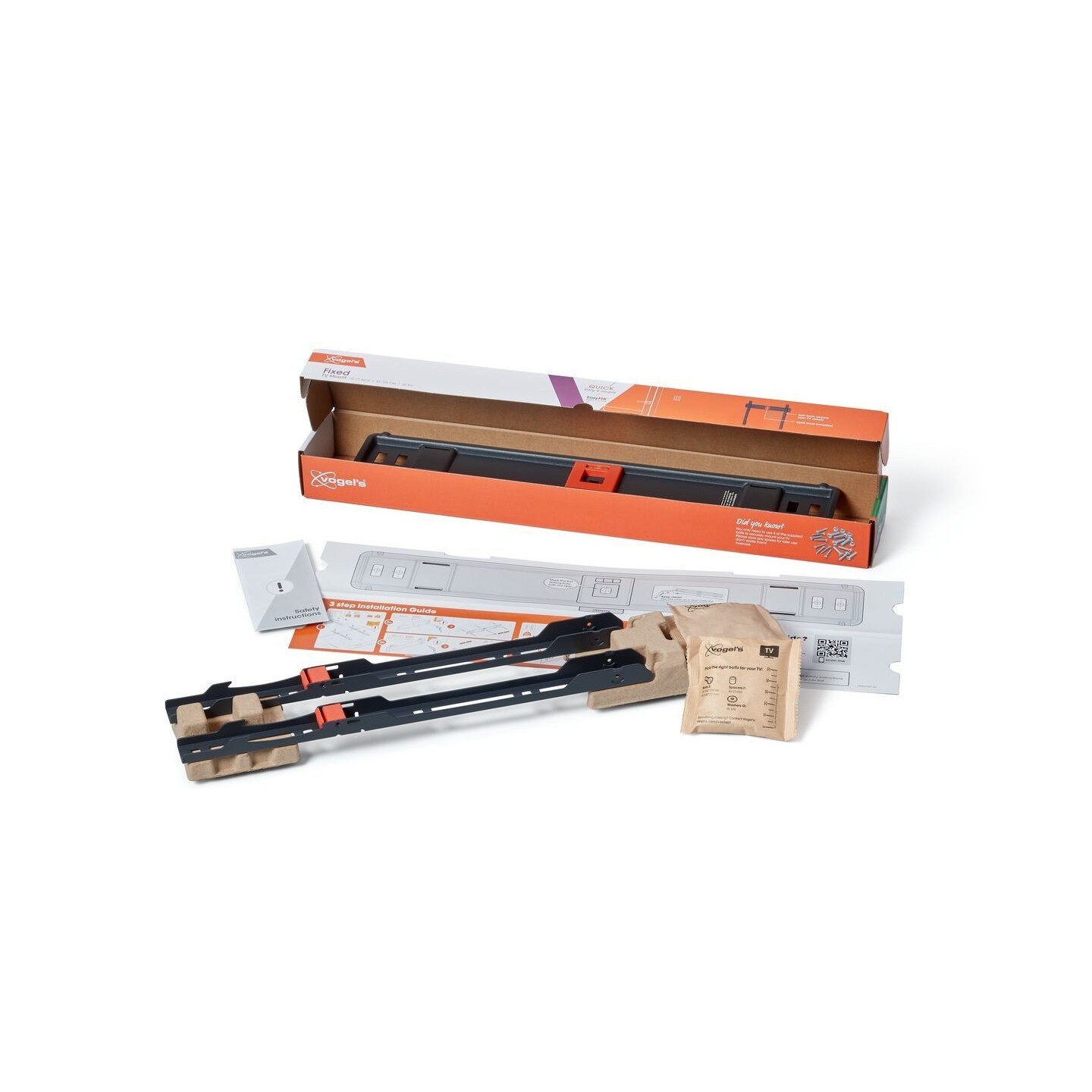 Vogels TV Wall Mount - TVM1403 - Fixed 32-77'' Black — Buy in Cyprus with Fast Delivery