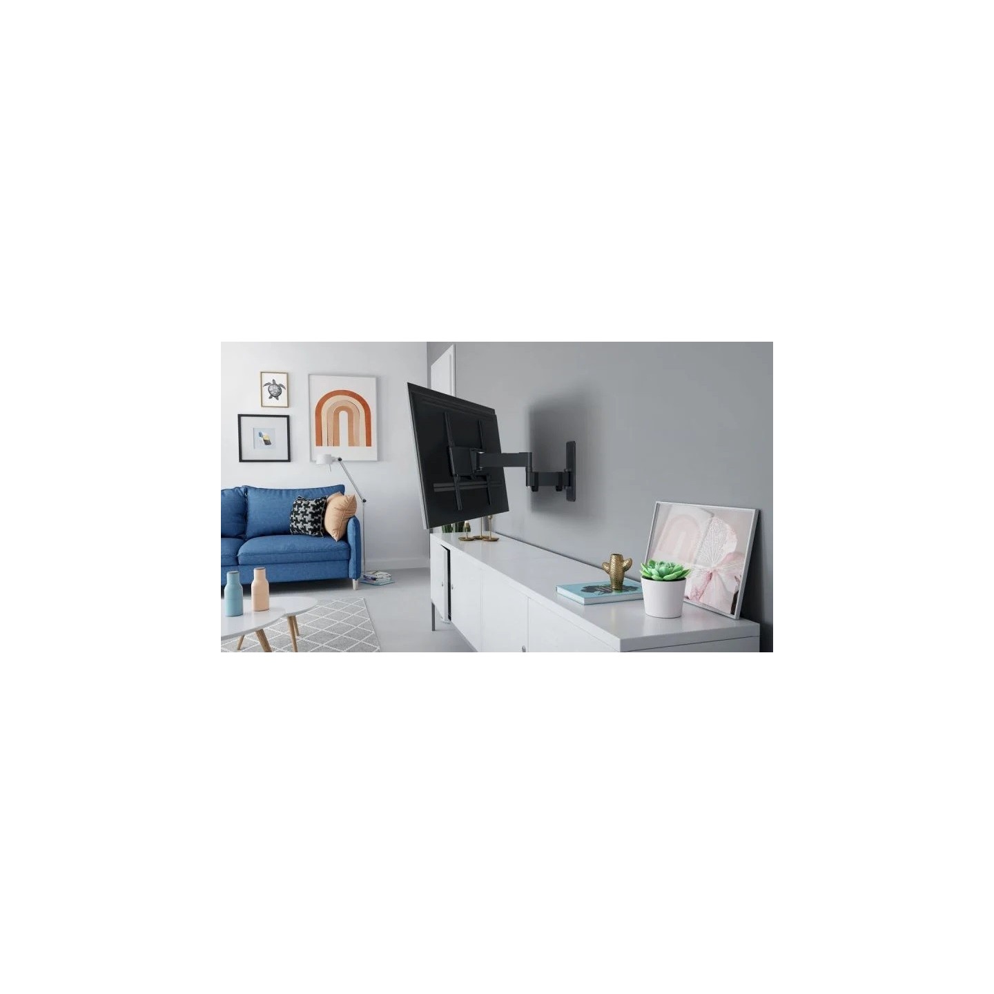 Vogels TV Wall Mount - TVM1443 - Turn TV Wall Mount 32-65'' Black — Buy in Cyprus with Fast Delivery