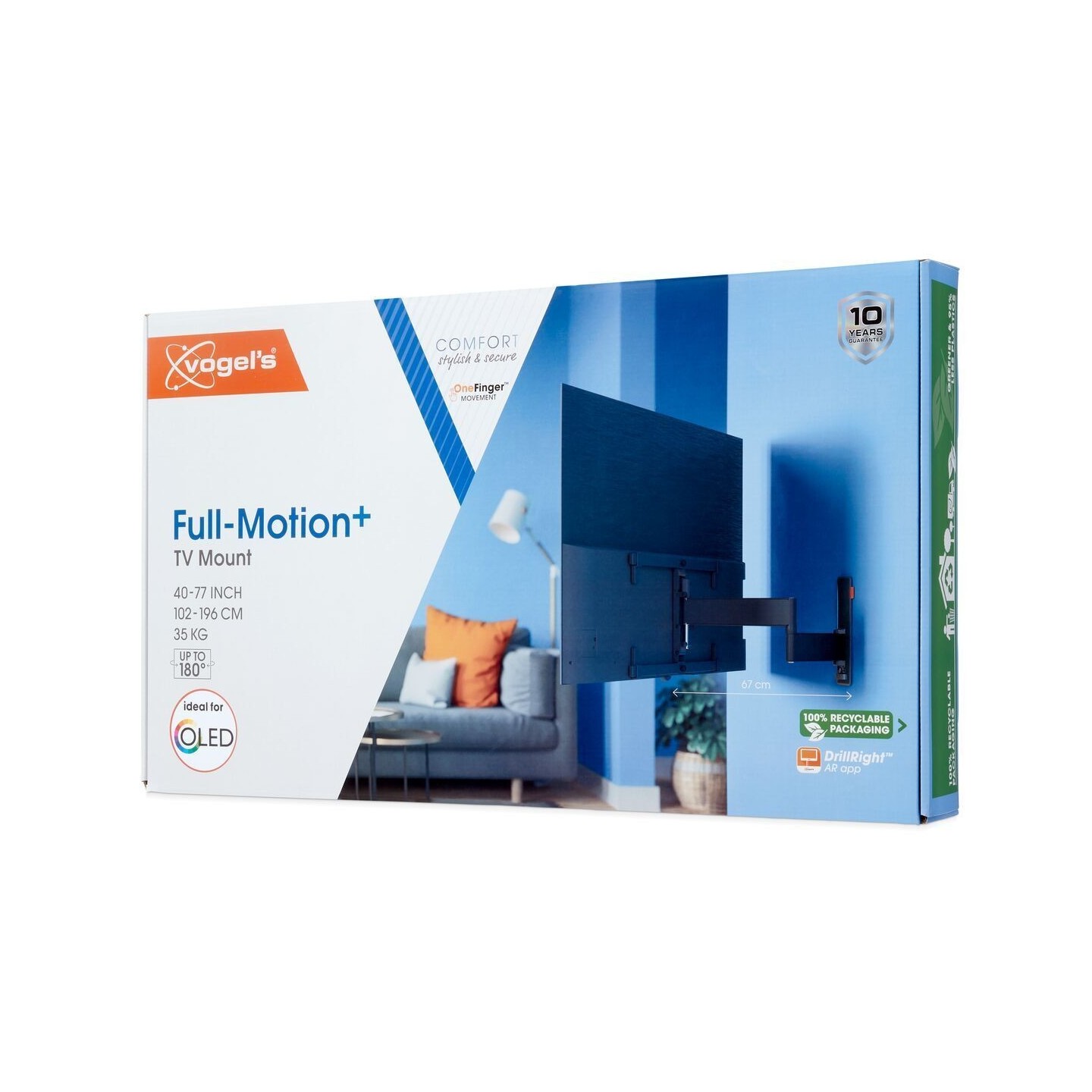 Vogels COMFORT TV Wall Mount - TVM3663 - 60x40 Turn 2 arms OLED — Buy in Cyprus with Fast Delivery