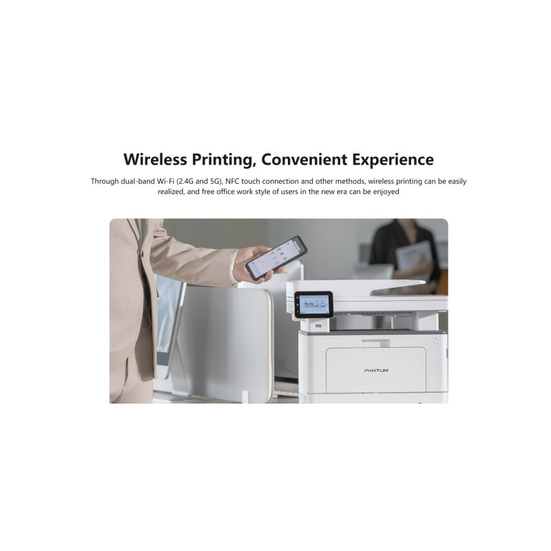 Buy Pantum - BM5100FDW - Laser MFP WiFi ADF Duplex Fax 40ppm in Cyprus, Nicosia, Limassol, Larnaka, Pafos