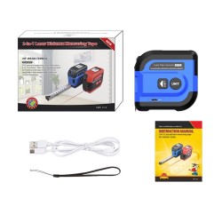 Buy Noyafa Laser Tape Measurement Tool - NF-2260L - with Digital Display and 60m... in Cyprus, Nicosia, Limassol, Larnaka, Pafos