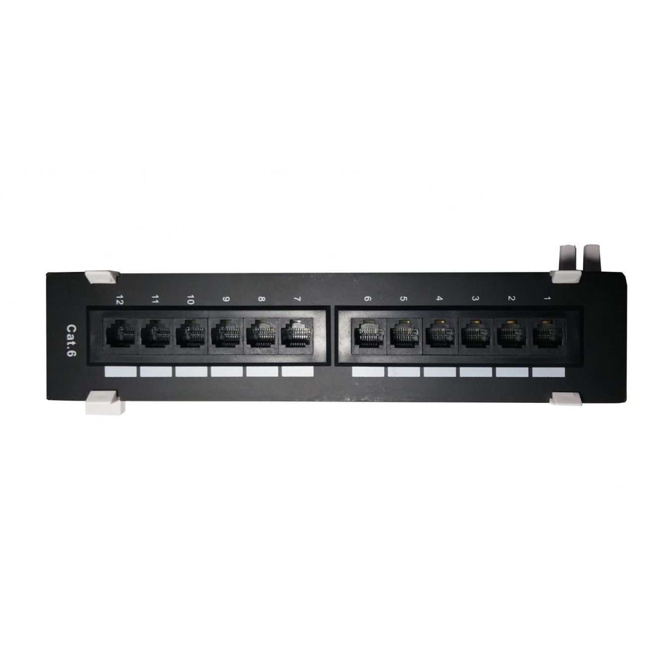 DigitMX NETPRO - NP-CPP12C6W - 12 Port CAT6 Wall Patch Panel — Buy in Cyprus with Fast Delivery