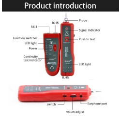 Noyafa Wire Tracker for Cable Tracing, Identification & Fault Detection NF-801 — Buy in Cyprus with Fast Delivery
