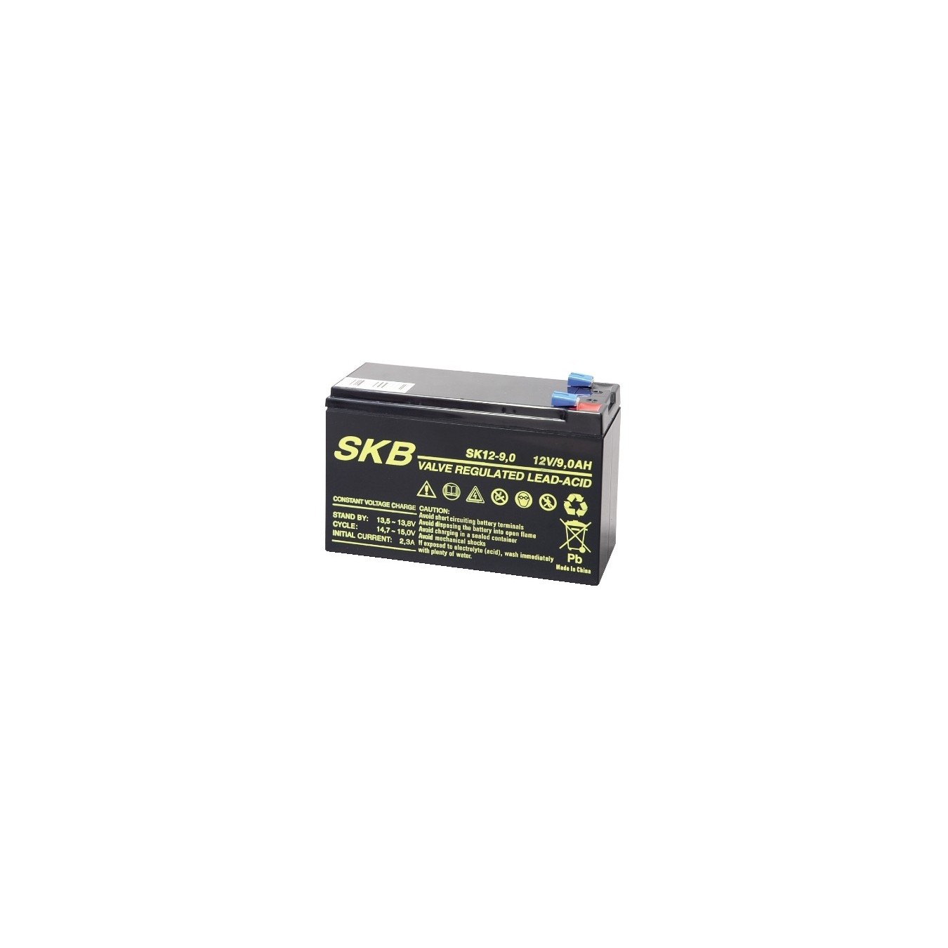 SKB SK12-9 Lead Acid Battery – 12V 9.0Ah | Armenius Store