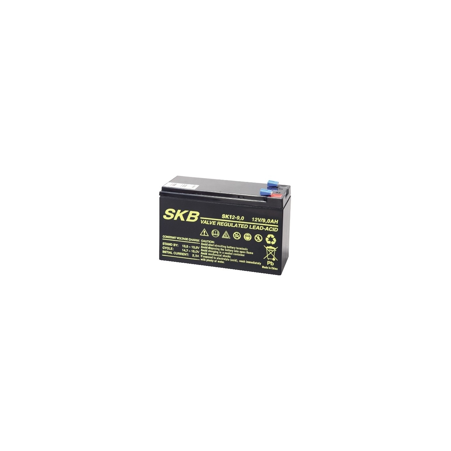 SKB Lead Acid Battery - SK12-9 - Lead Acid Battery 12V 9.0AH — Buy in Cyprus with Fast Delivery