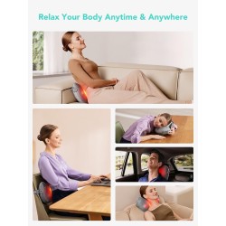 Buy SKG Back-Waist-Neck Wireless Massager with Heat - T1-2 Pro - Back-Waist-Neck... in Cyprus, Nicosia, Limassol, Larnaka, Pafos