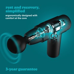 Buy Homedics Mini Massage Gun - PGM-45BK - Mini Massage Gun in Cyprus, Nicosia, Limassol, Larnaka, Pafos