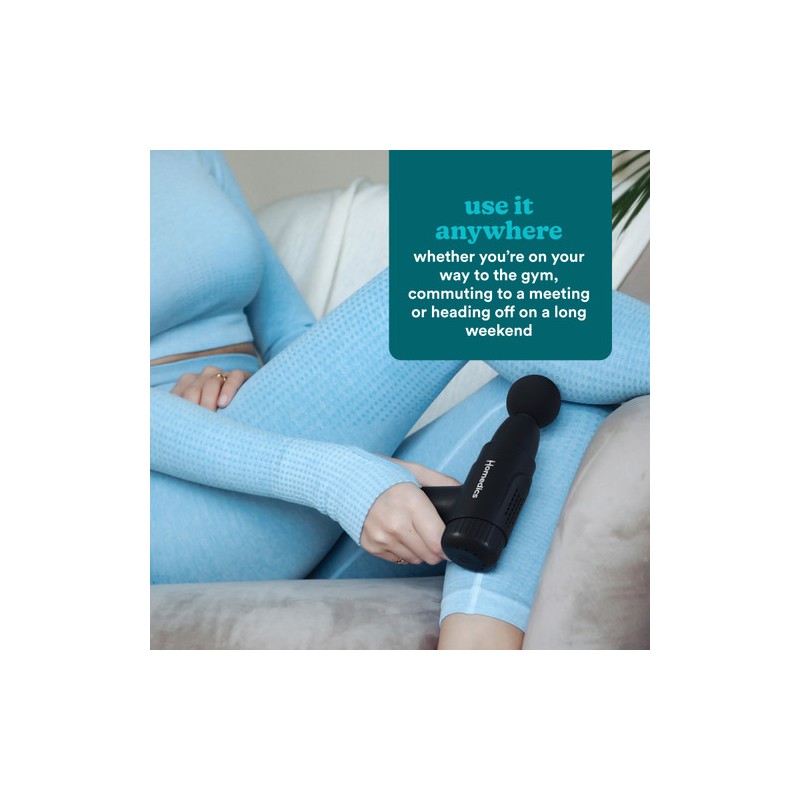 Buy Homedics Mini Massage Gun - PGM-45BK - Mini Massage Gun in Cyprus, Nicosia, Limassol, Larnaka, Pafos