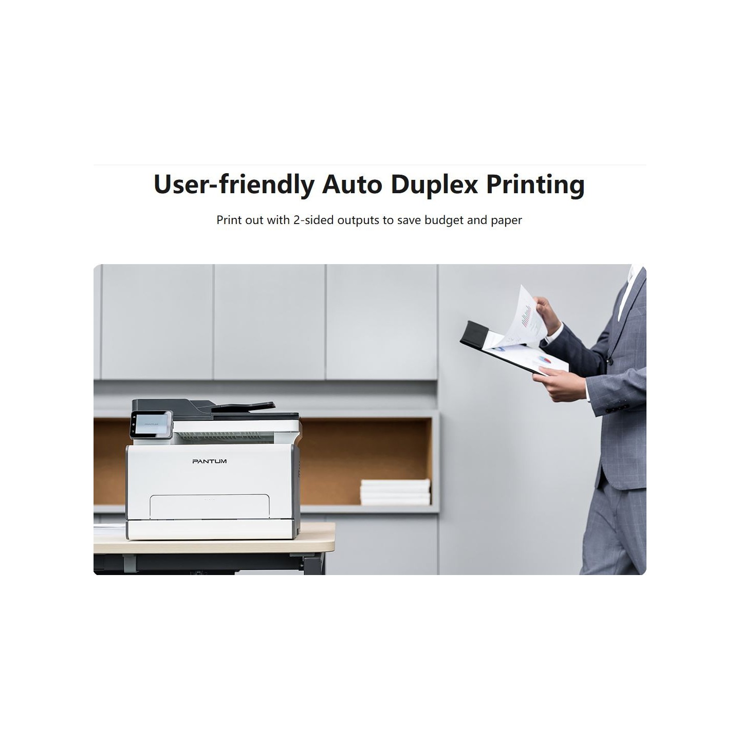 Pantum Printer - CM2100ADW - Laser MF Color Printer Duplex Lan WiFi 20 ppm — Buy in Cyprus with Fast Delivery