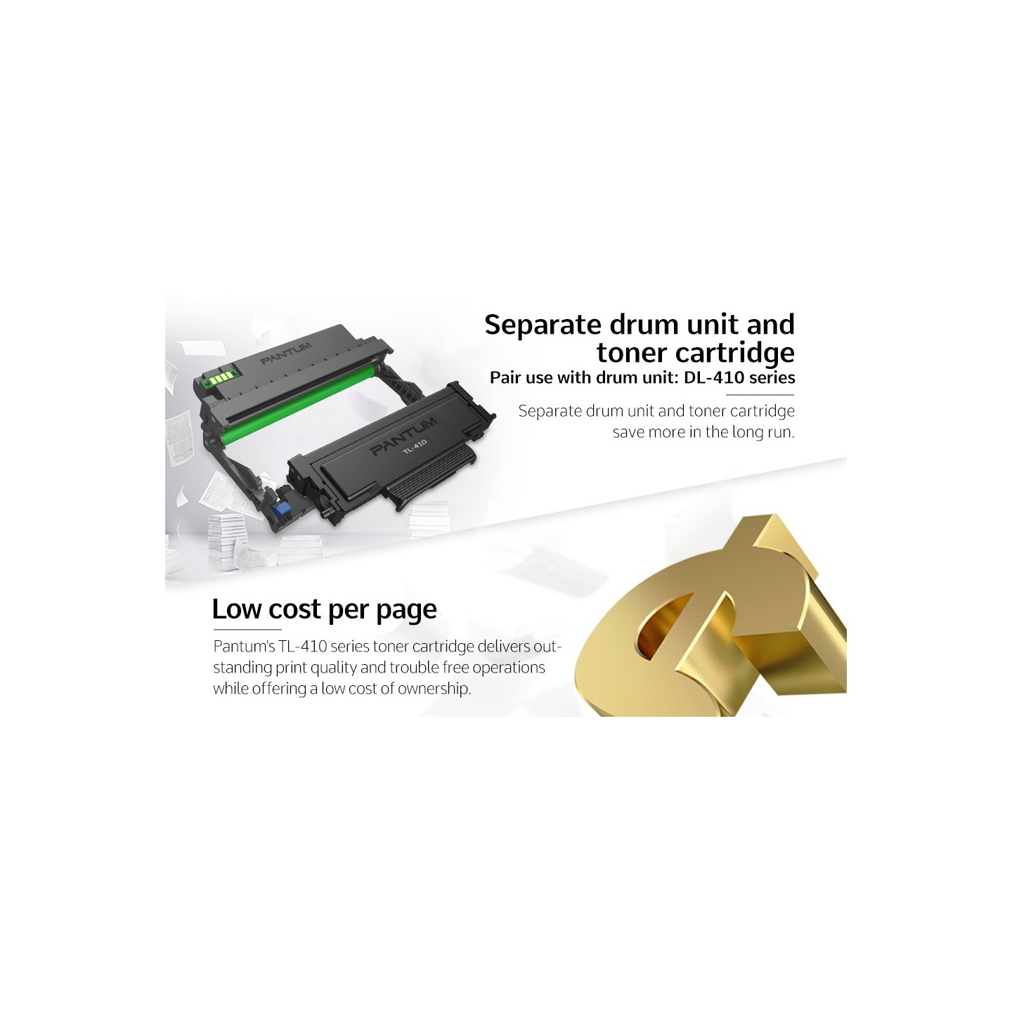 Pantum Toner Cartridge - TL-410 - 1500 Pages — Buy in Cyprus with Fast Delivery