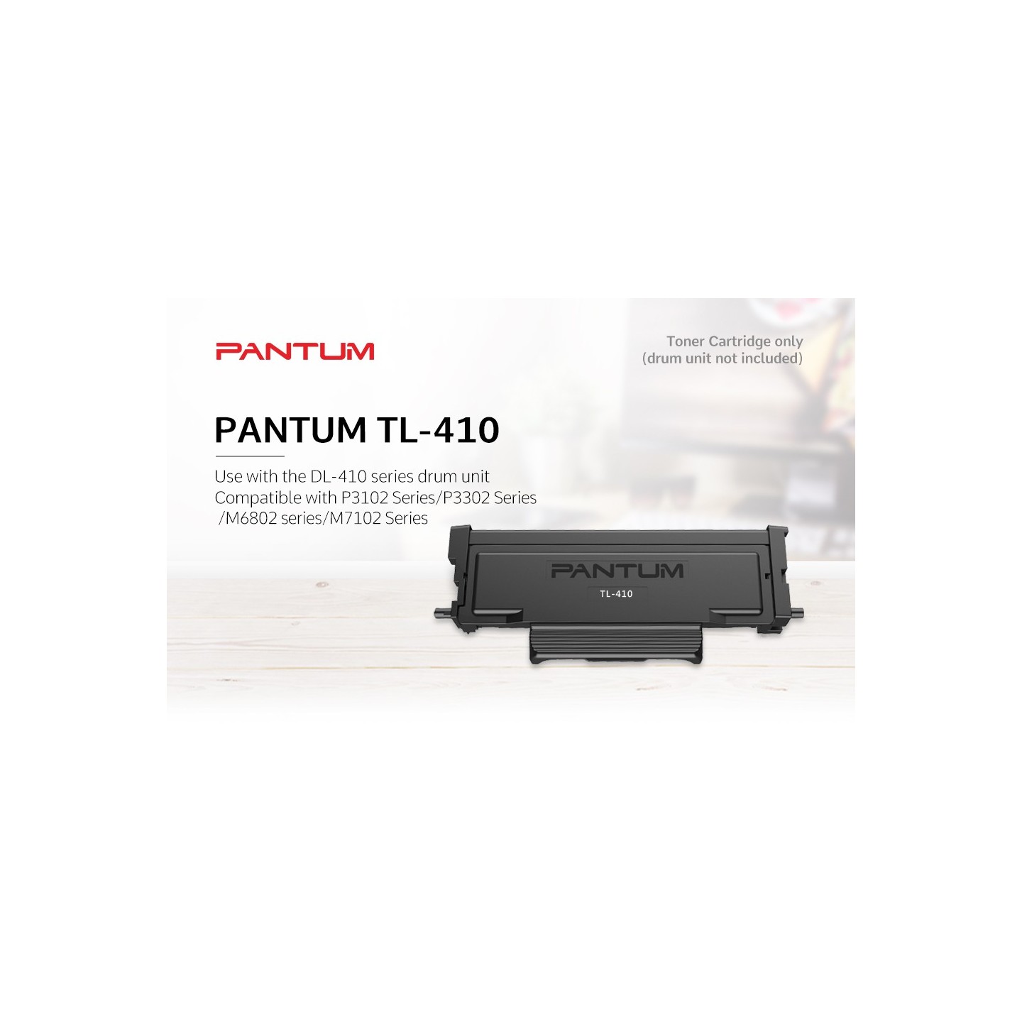 Pantum Toner Cartridge - TL-410 - 1500 Pages — Buy in Cyprus with Fast Delivery
