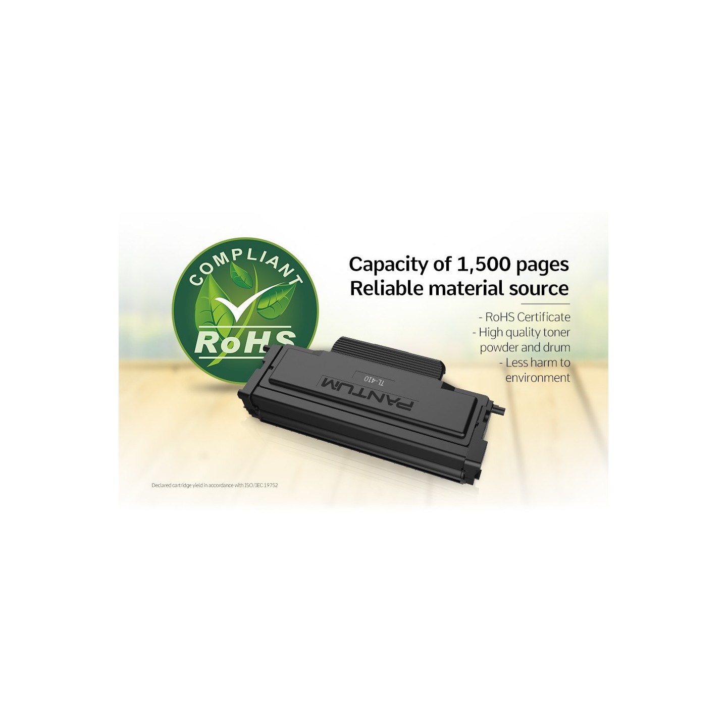 Pantum Toner Cartridge - TL-410 - 1500 Pages — Buy in Cyprus with Fast Delivery