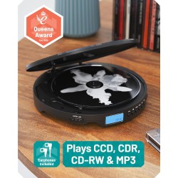 Buy Majority Portable CD Player Oakcastle - CD10 - Incl. Earphones, 2x AA Line out in Cyprus, Nicosia, Limassol, Larnaka, Pafos