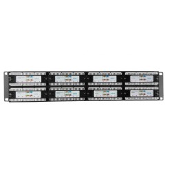 Buy DigitMX NETPRO Patch Panel - NP-CPP48C6 - 48Port CAT6 Patch Panel in Cyprus, Nicosia, Limassol, Larnaka, Pafos
