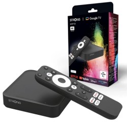 Strong Google TV Smart Box - LEAP-S3UK - with Dual Band Wi-Fi GoogleCast 4K Android — Buy in Cyprus with Fast Delivery