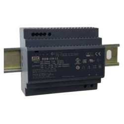 Buy Meanwell Ultra Slim DIN Rail Power Supply - HDR-150-12 - 12V 150W in Cyprus, Nicosia, Limassol, Larnaka, Pafos