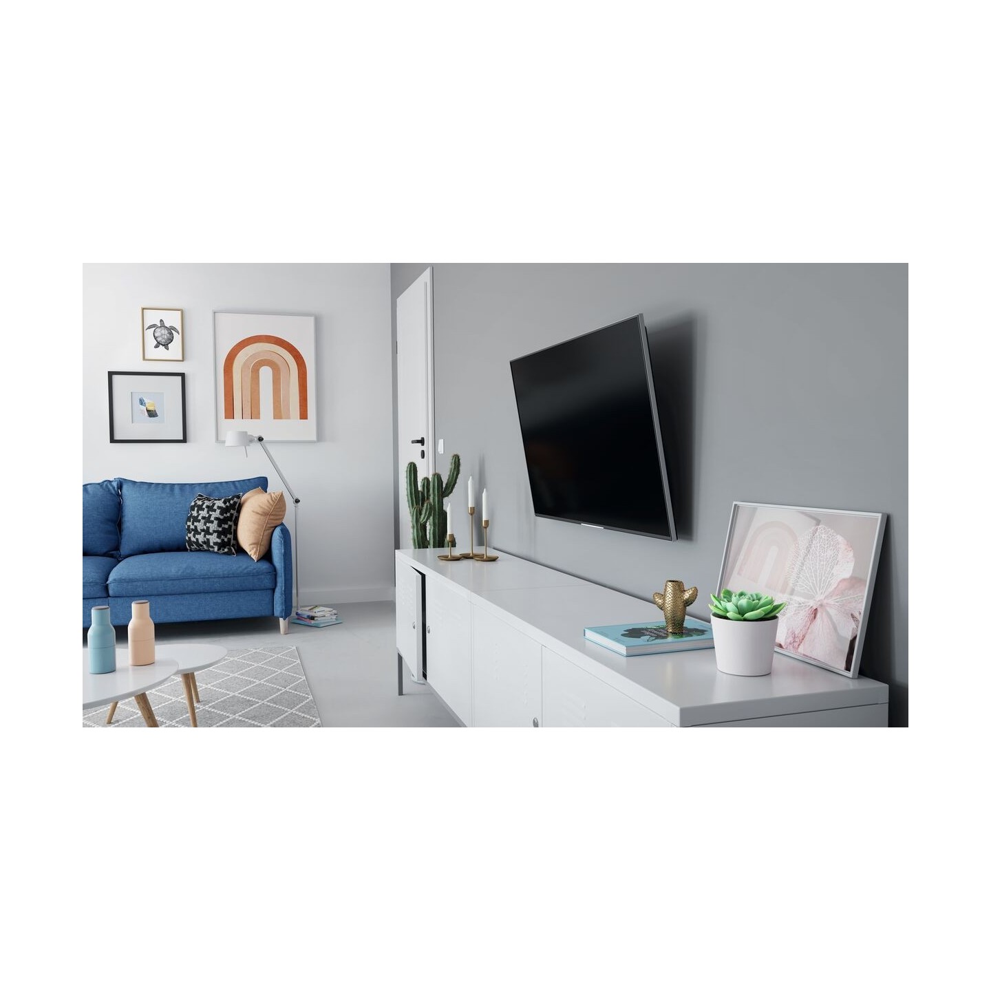 Vogels TV Wall Mount - TVM1213 - Tilt 19-43'' Black — Buy in Cyprus with Fast Delivery