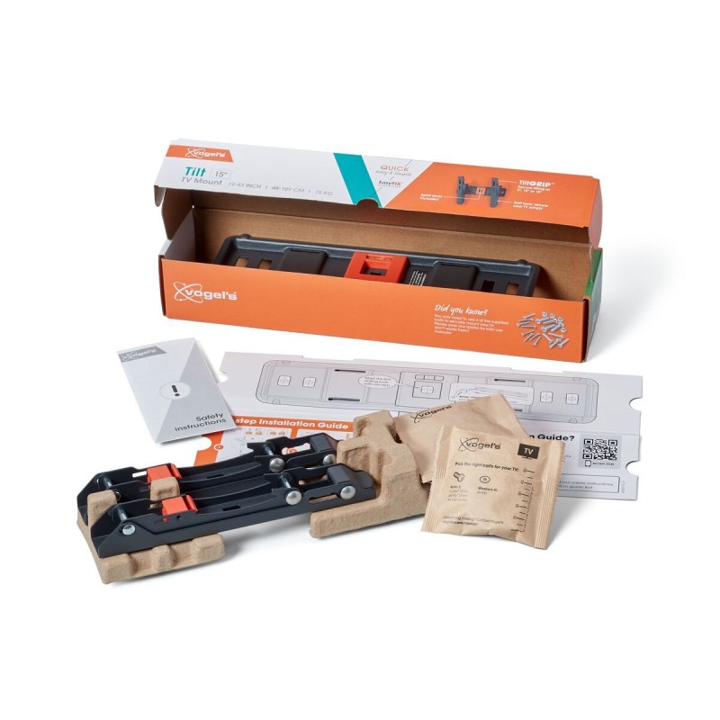 Buy Vogels TV Wall Mount - TVM1213 - Tilt 19-43'' Black in Cyprus, Nicosia, Limassol, Larnaka, Pafos