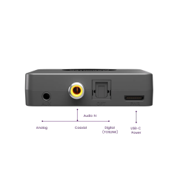 Buy Marmitek Bluetooth Transmitter - BoomBoom 55 HD - Multipair AptX Optical port in Cyprus, Nicosia, Limassol, Larnaka, Pafos