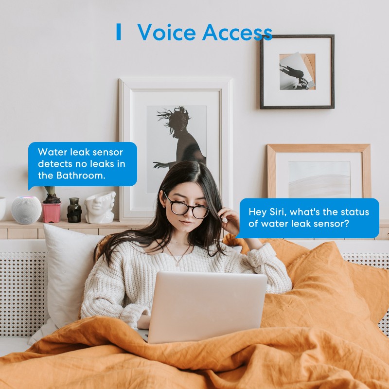 Buy Meross HomeKit Smart Water Leak Sensor - MS400HK-UK - HomeKit in Cyprus, Nicosia, Limassol, Larnaka, Pafos