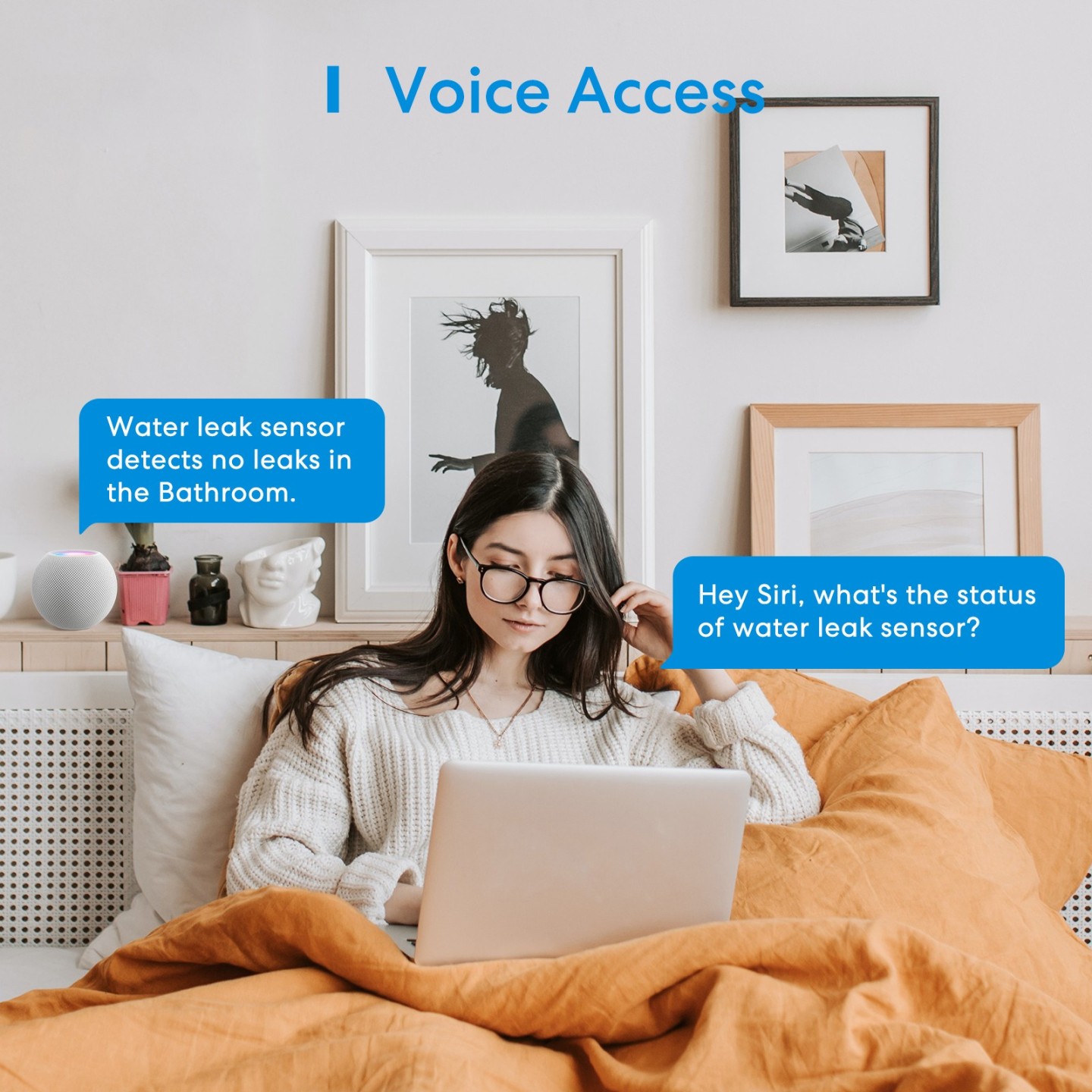 Meross HomeKit Smart Water Leak Sensor - MS400HK-UK - HomeKit — Buy in Cyprus with Fast Delivery