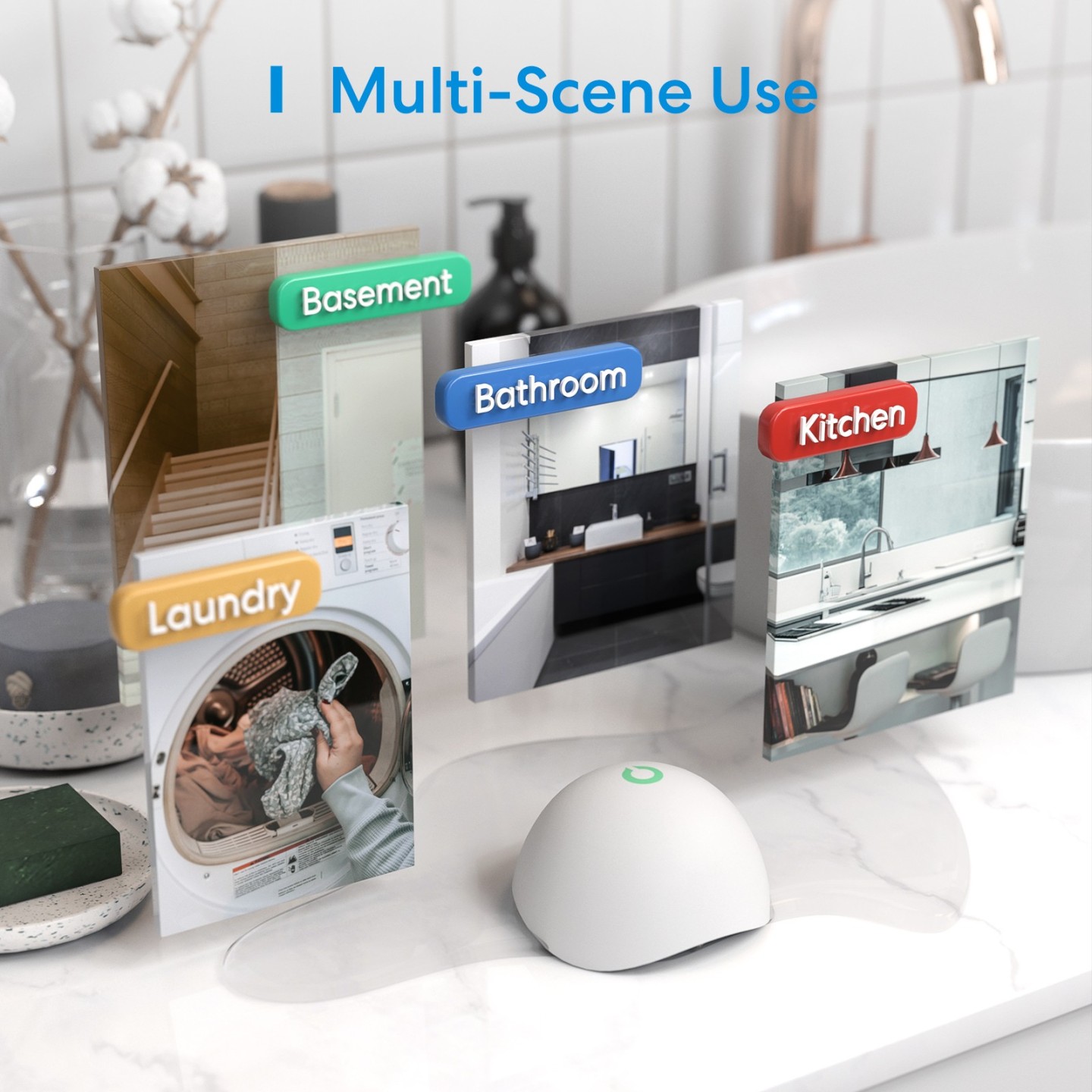 Meross HomeKit Smart Water Leak Sensor - MS400HK-UK - HomeKit — Buy in Cyprus with Fast Delivery