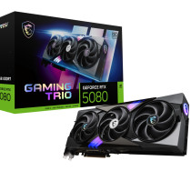 MSI GeForce RTX 5080 GAMING TRIO OC - 16GB GDDR7, Boost 2700 MHz, Black, 3-Fan — Buy in Cyprus with Fast Delivery