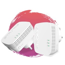 Buy Strong Powerline Kit - POWERL1000DUOMINIUK - AV1000 Mini 1000Mbps UK in Cyprus, Nicosia, Limassol, Larnaka, Pafos