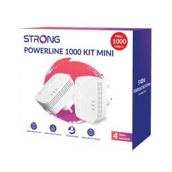 Buy Strong Powerline Kit - POWERL1000DUOMINIUK - AV1000 Mini 1000Mbps UK in Cyprus, Nicosia, Limassol, Larnaka, Pafos