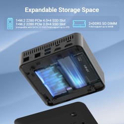 Buy MINIX Mini PC - NGC512 - Intel Core i5-12600H 16GB DDR5, 512GB SSD, Dual LAN... in Cyprus, Nicosia, Limassol, Larnaka, Pafos