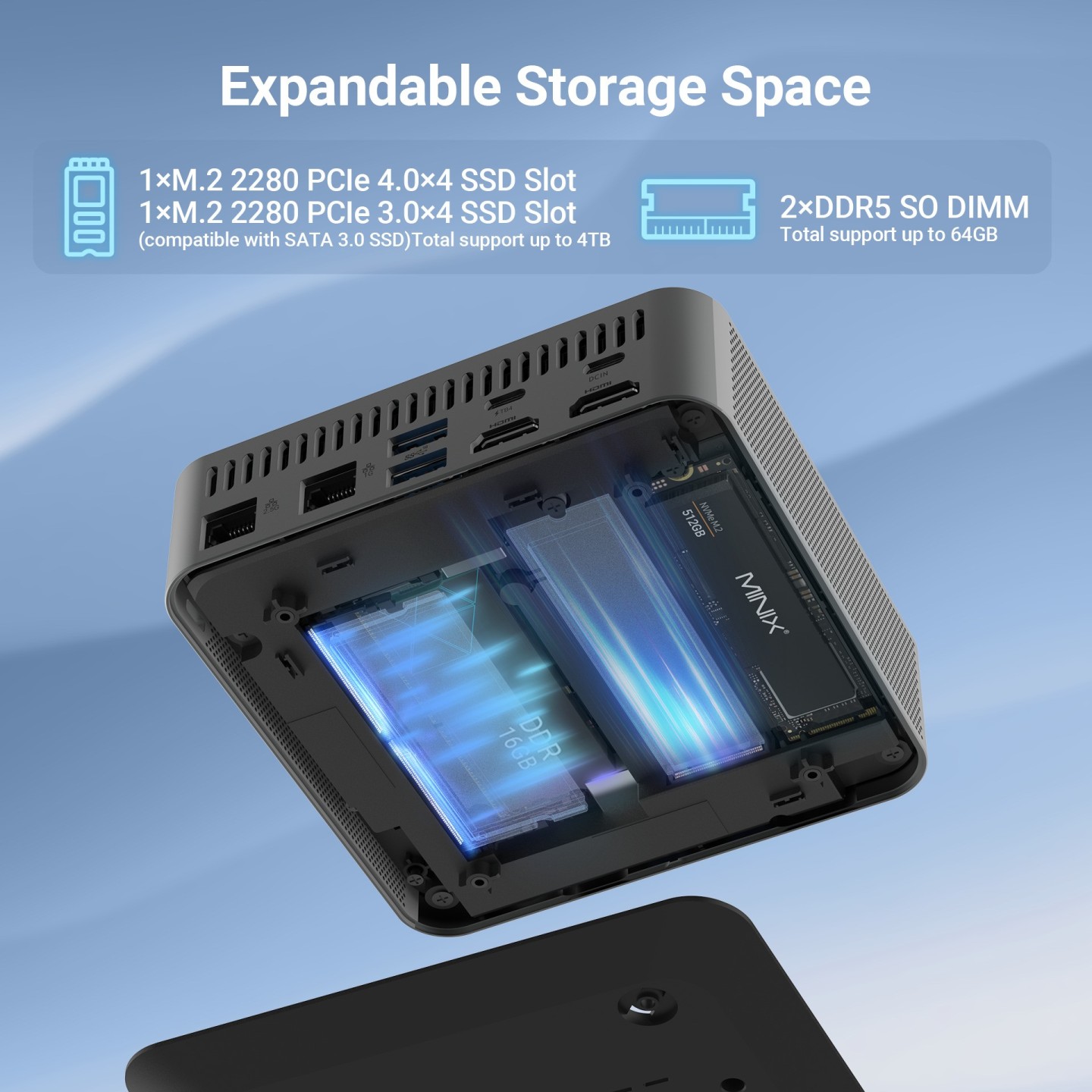 MINIX NGC N512 Mini PC i5-12600H 16GB DDR5 512GB SSD Win11 Pro (Boxed) — Buy in Cyprus with Fast Delivery