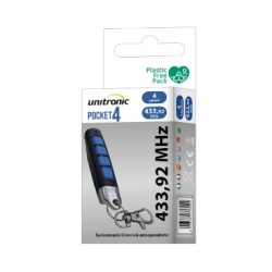 Buy Unitronic RF Remote - POCKET4 - Universal Self-learning 4 channels in Cyprus, Nicosia, Limassol, Larnaka, Pafos